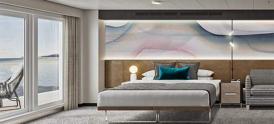 Norwegian Family Club Balcony Suite Cabin Category