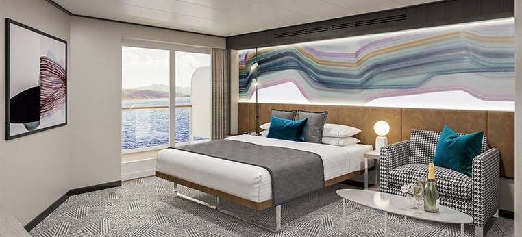 Cabin 11702 - Forward-Facing Club Balcony Suite with Large Balcony ...