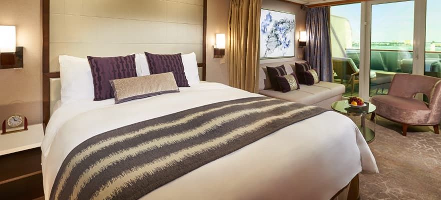 Representative photo: Norwegian Sun Penthouse with Balcony bedroom