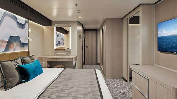 Norwegian Forward Facing Suite Master Bedroom Large Balcony Cabin Category Norwegian Forward Facing Suite Master Bedroom Large Balcony Cabin Category