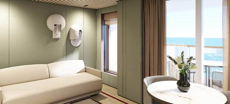 Norwegian Haven 2 Bedroom Family Villa Large Balcony Cabin Category