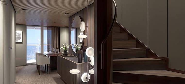 Norwegian Haven 3 Bedroom Duplex Suite Large Balcony Cabin Category