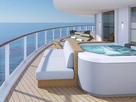 Norwegian Haven Aft Facing Owners Suite Master Bedroom Large Balcony Cabin Category Norwegian Haven Aft Facing Owners Suite Master Bedroom Large Balcony Cabin Category