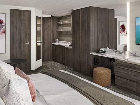 Representative photo: Norwegian Epic The Haven Penthouse Suite with Balcony cabin, photo 2 of 2