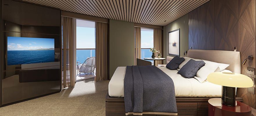 Norwegian Haven Aft Facing Penthouse Large Balcony Cabin Category