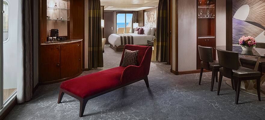 Norwegian Haven Deluxe Owners Suite Balcony Cabin Category