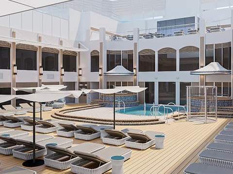 Representative photo: Norwegian Epic The Haven Penthouse Suite with Balcony photo 1 of 3