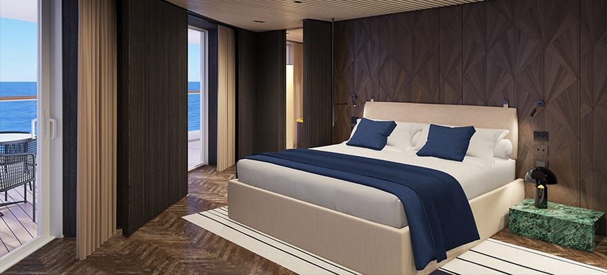 Norwegian Haven Deluxe Owners Suite Large Balcony Cabin Category