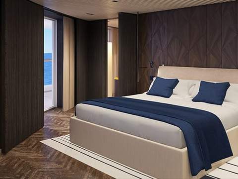 Norwegian Haven Deluxe Owners Suite Large Balcony Cabin Category