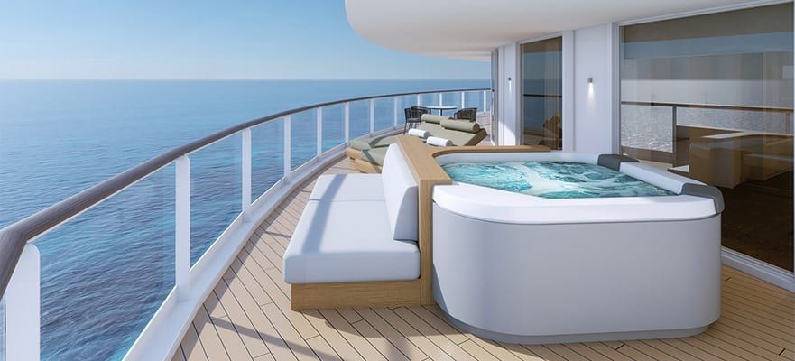 Norwegian Haven Deluxe Owners Suite Large Balcony Cabin Category