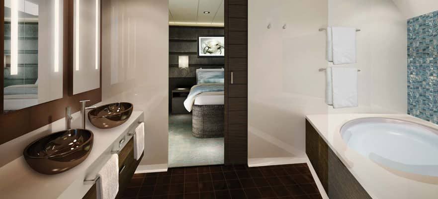 Norwegian Escape The Haven Forward-Facing Penthouse with Balcony (HG) bathroom