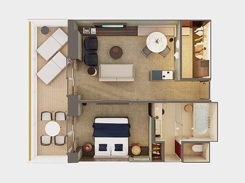 Norwegian Haven Owners Suite Large Balcony Cabin Category Norwegian Haven Owners Suite Large Balcony Cabin Category