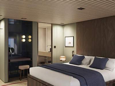 Norwegian Aura The Haven Penthouse with Balcony (HE) cabin, photo 1 of 2