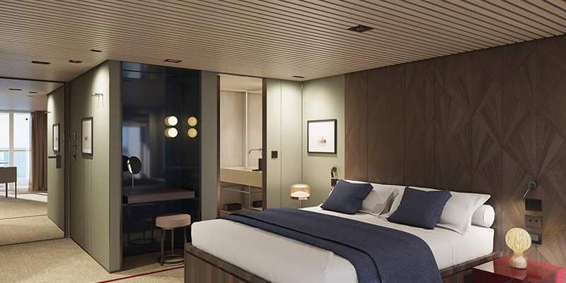 Norwegian Aura The Haven Penthouse with Balcony (HE) cabin, photo 1 of 2
