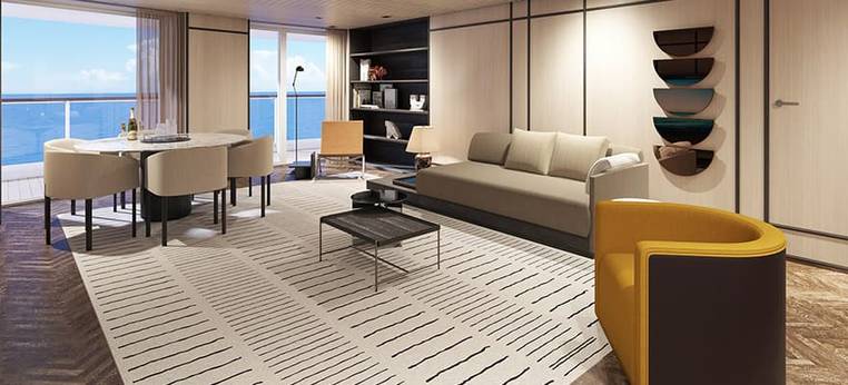 Norwegian Haven Premier Owners Suite Large Balcony Cabin Category
