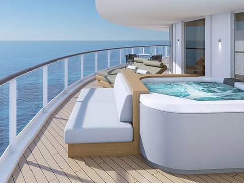 Norwegian Haven Premier Owners Suite Large Balcony Cabin Category