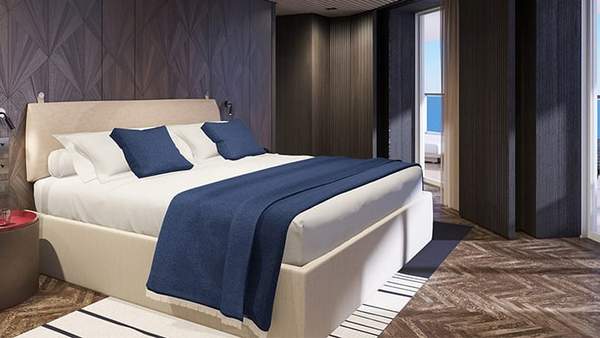 Norwegian Haven Premier Owners Suite Large Balcony Cabin Category