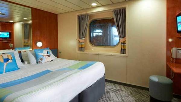 Norwegian Dawn Obstructed Oceanview (OK) cabin