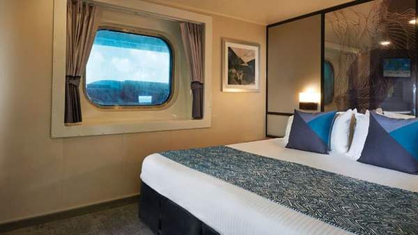 Norwegian Jade Obstructed Oceanview (OK) cabin