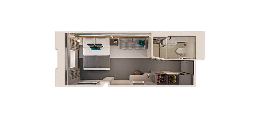 Norwegian Oceanview Round Window Cabin Category