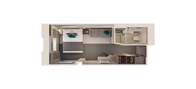 Norwegian Oceanview Round Window Cabin Category