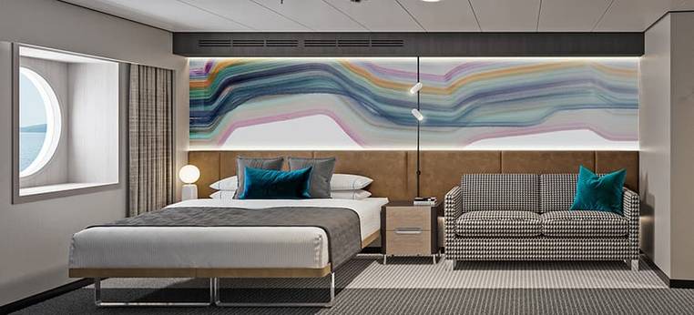 Norwegian Oceanview Round Window Cabin Category