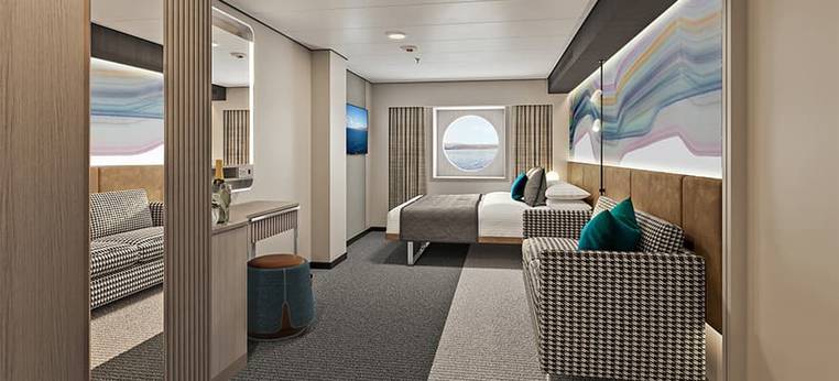 Norwegian Oceanview Round Window Cabin Category