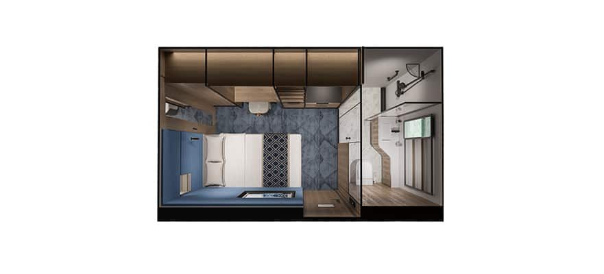 Norwegian Solo Studio Cabin Category