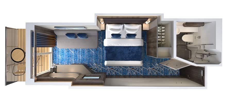 Norwegian Cruise Line Category BX Image 2