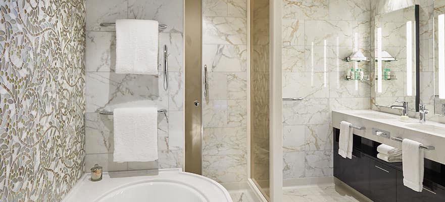 Spacious Master Bathroom