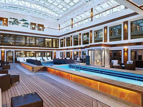 Relax in the exclusive Haven Courtyard.