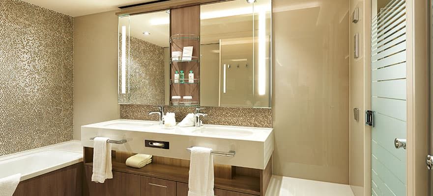 Spacious Master Bathroom