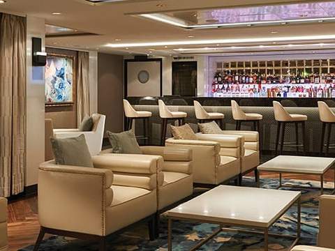 Enjoy a cocktail and light bites surrounded by ultimate luxury.