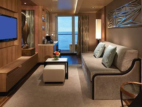 Sit back in your Haven Deluxe Spa Suite Living Room