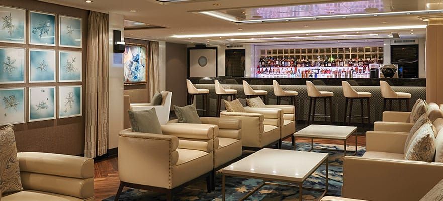 Enjoy a cocktail and light bites surrounded by ultimate luxury.