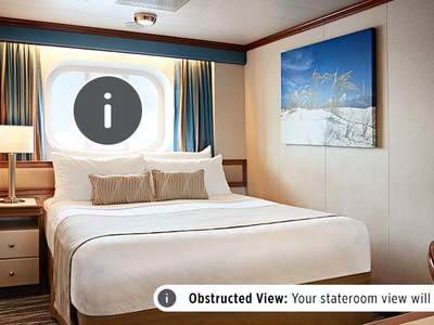 Ocean View cabin on Caribbean Princess