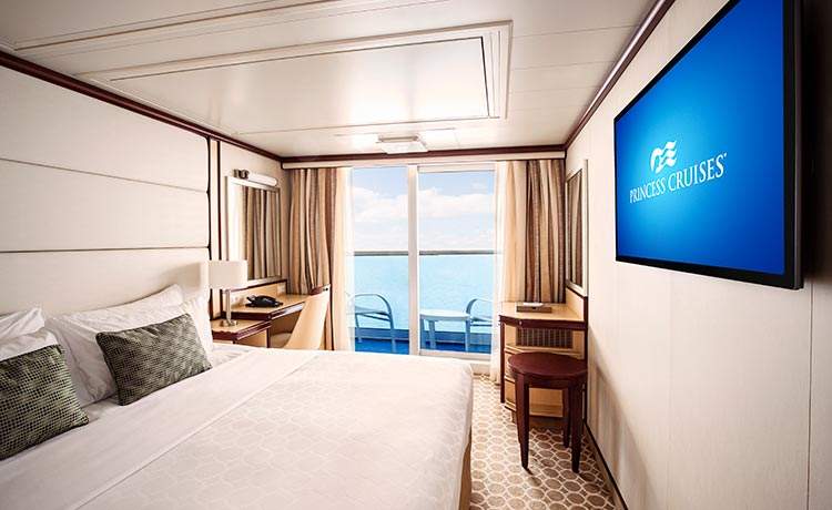 Balcony cabin on Regal Princess