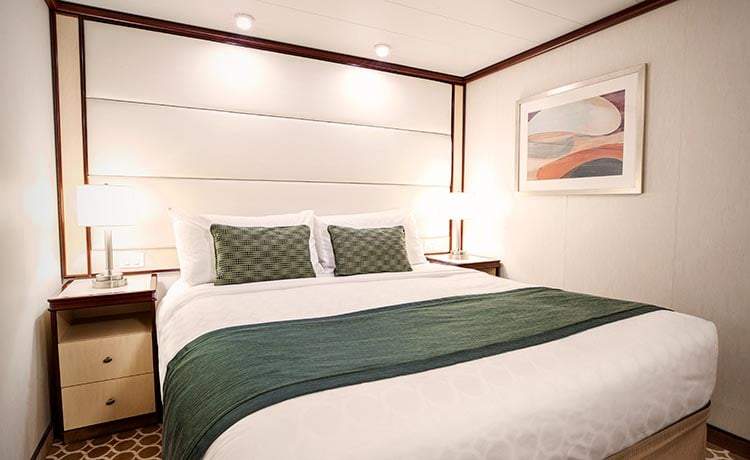Inside cabin on Regal Princess