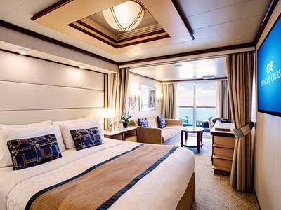 Suite cabin on Regal Princess