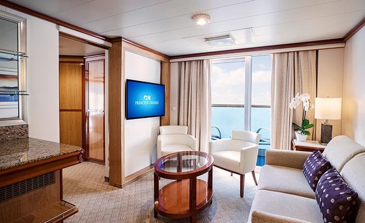 Discovery Princess R731 Majestic Princess Cabin R731 - S3 Suite Stateroom