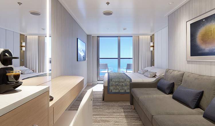 Balcony cabin on Star Princess