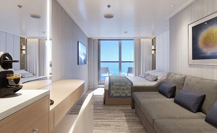 Balcony cabin on Star Princess