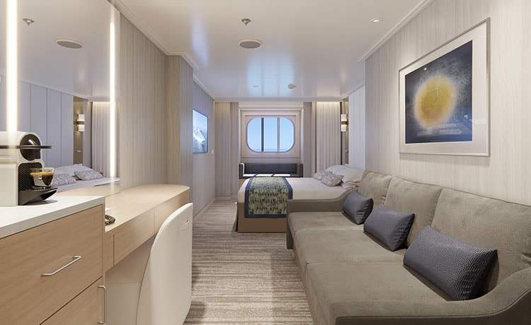 Ocean View cabin on Star Princess