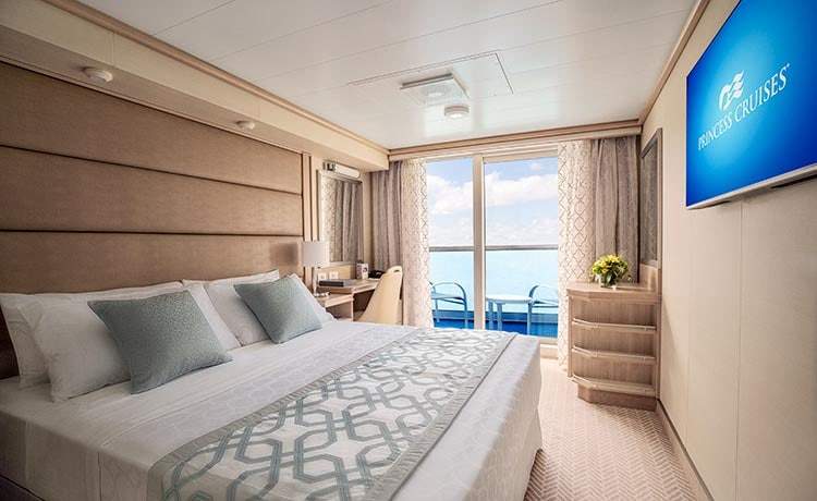 Balcony cabin on Sky Princess