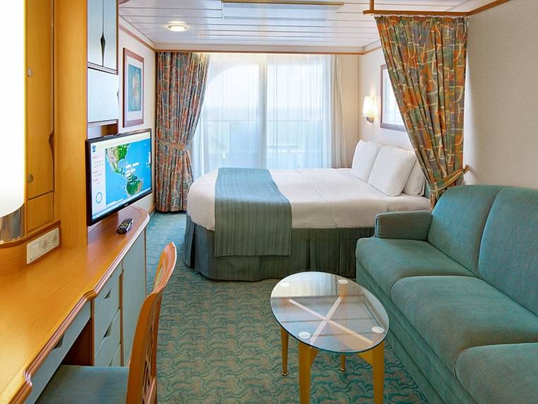 Adventure of the Seas Spacious Ocean View Balcony (2B) cabin, photo 1 of 3