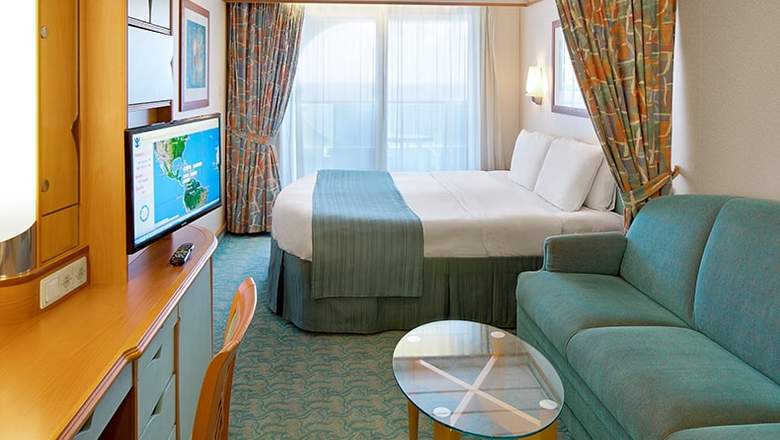 Adventure of the Seas Spacious Ocean View Balcony (3B) cabin, photo 1 of 2 Adventure of the Seas Spacious Ocean View Balcony (3B) cabin, photo 1 of 2