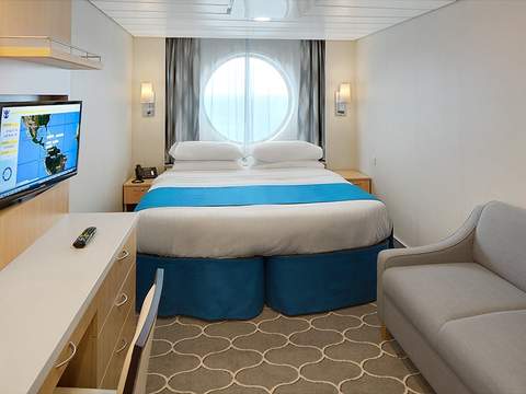 Adventure of the Seas Ocean View (1N) cabin, photo 1 of 4 Adventure of the Seas Ocean View (1N) cabin, photo 1 of 4
