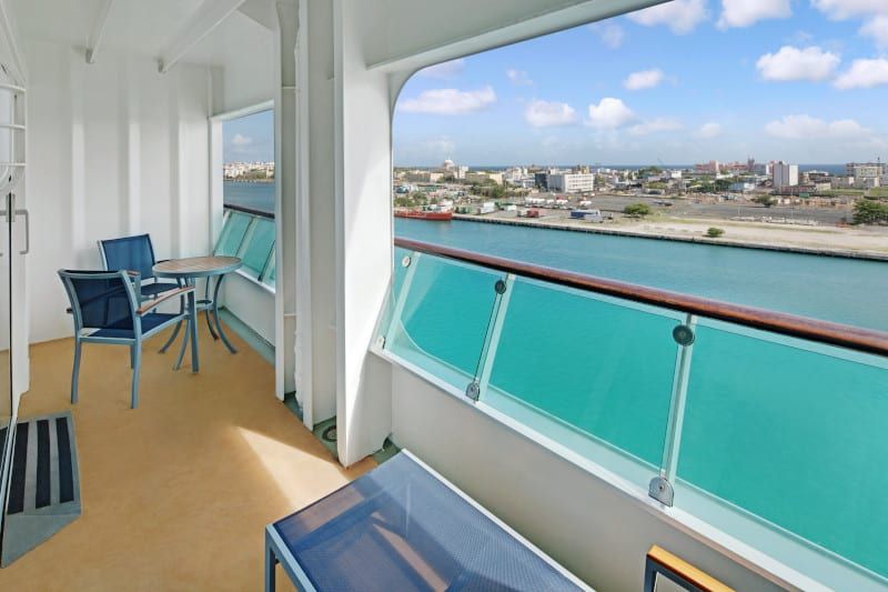 Adventure of the Seas Junior Suite - Accessible (J3) balcony
