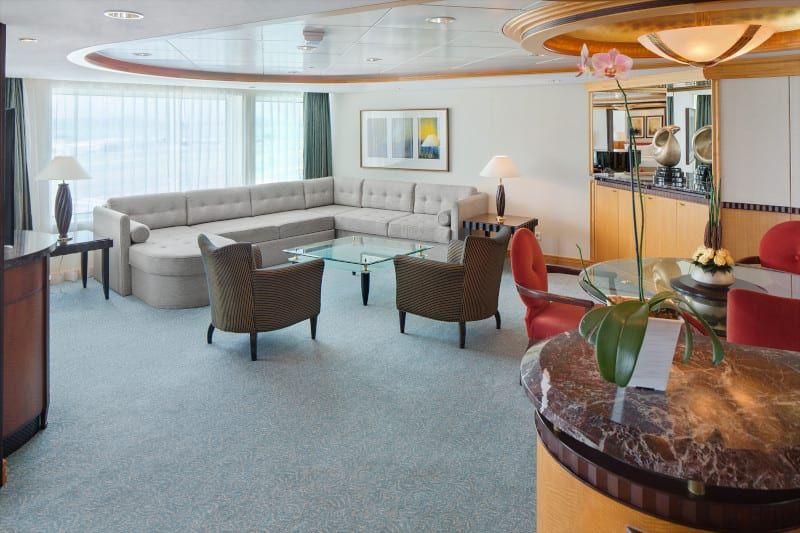 Adventure of the Seas Royal Suite (RS) living area, photo 3 of 4
