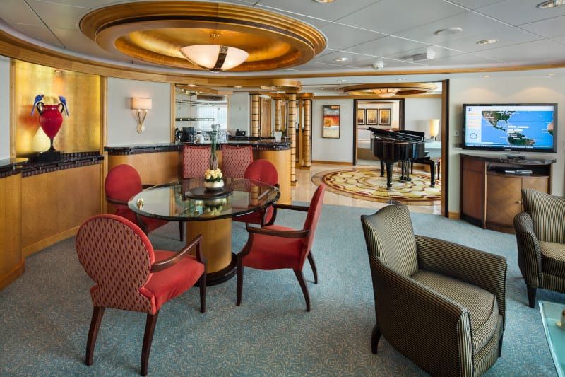 Adventure of the Seas Royal Suite (RS) living area, photo 4 of 4